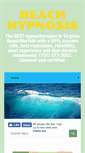 Mobile Screenshot of beachhypno.com