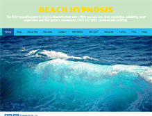 Tablet Screenshot of beachhypno.com